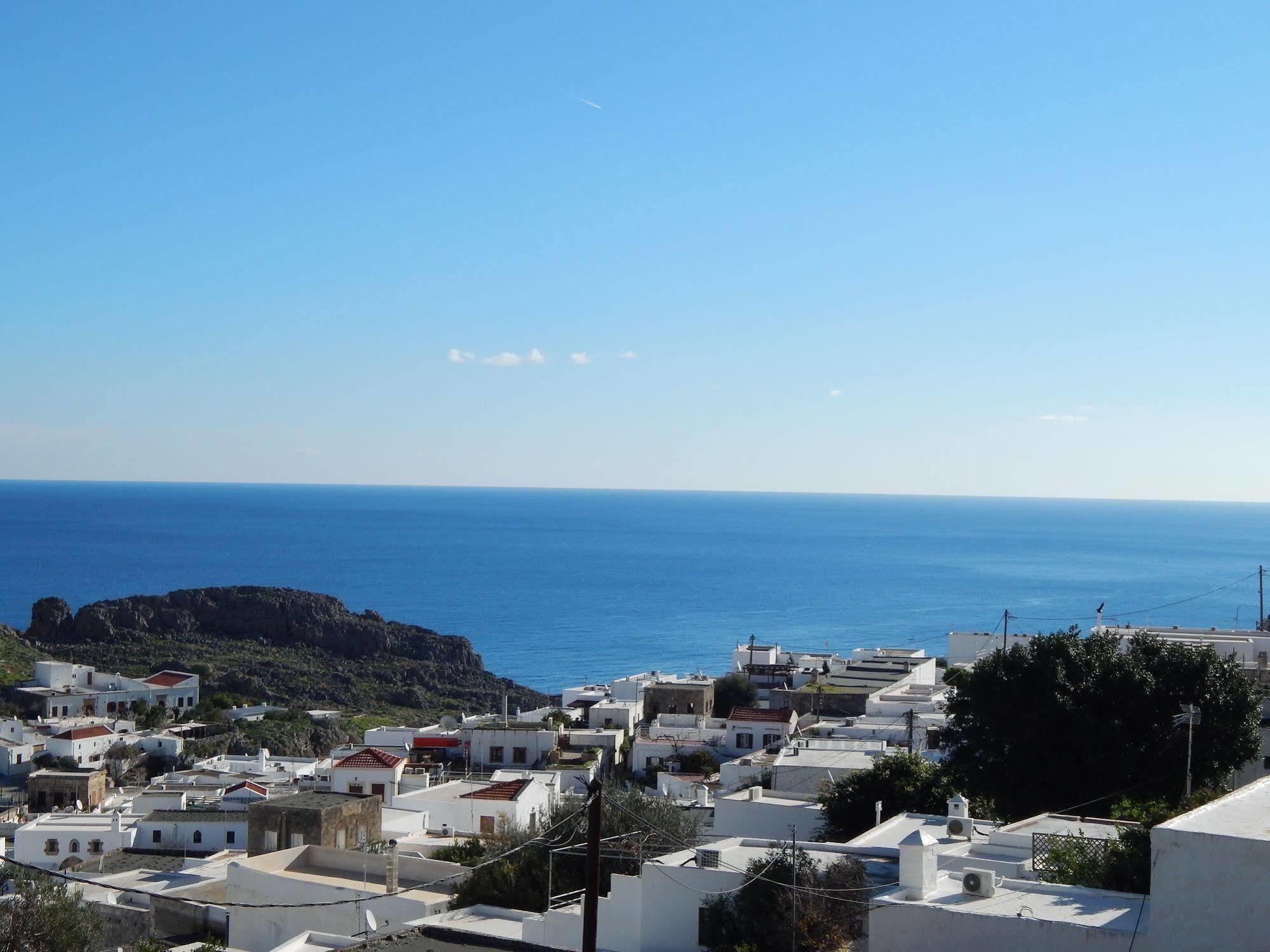 Little Lindos Sea View Studios Eksteriør bilde